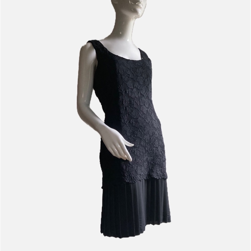 Molly Malloy Evening Vintage Lace-Overlay Dress 8
